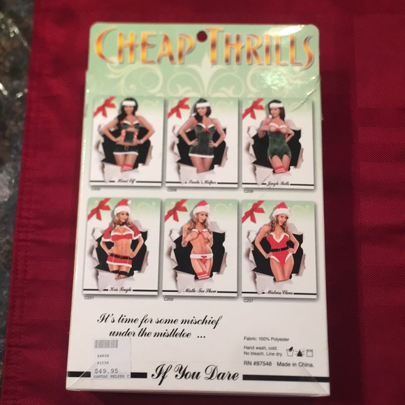Cheap Thrills Xmas Outfit “Santa’s Helper” Queen - Picture 2 of 4